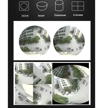 

HD wireless fisheye IP cameras fisheye IP bullet cameras 2MP outdoor wire free Panorama cctv cameras two-way audio camera