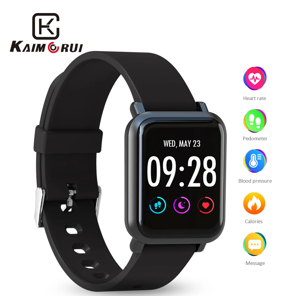 

Smart Bracelet 2.5D Screen Heart Rate Monitor Pedometer IP68 Waterproof Fitness Bracelet Activity Tracker Watch for Android IOS