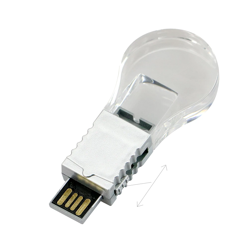 Usb-флешка в форме лампочки, электрическая светодиодная флешка, флеш-карта в подарок, 4 ГБ, 8 ГБ, 16 ГБ, 32 ГБ, 64 ГБ, 128 ГБ, флешка, usb-флешка