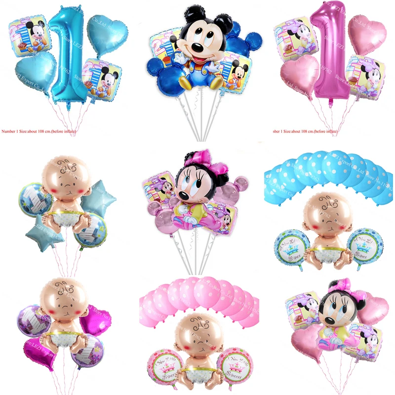 

New Cartoon party decoration Combination suit balloons Happy birthday party Dot latex balloons baby kid toys Hot sale