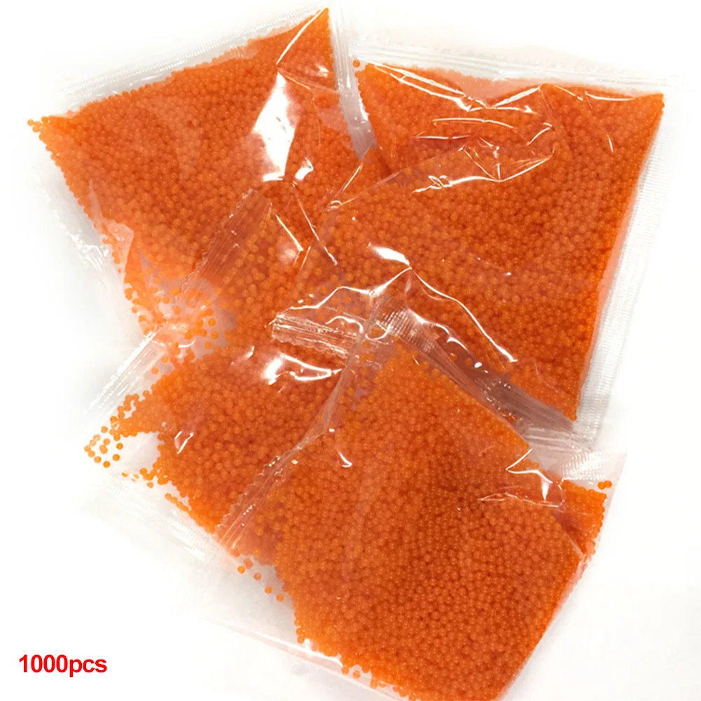 

10000pcs 7.4mm Shell Kids Unisex Water Absorbing Hardened Accessories Crystal Bullet Toy Electric Strong Bagged Bomb Gun Safe