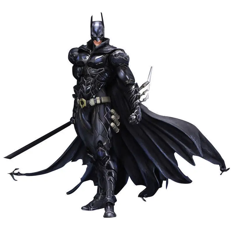 

DC 7" Batman Arkham Knight Action Figures PVC Toys Anime Movie Model Heavily-armored Bat Man Cartoon Movies Figure Kids Gifts