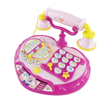 

Role Play Plastic Creative Princess Telephone Furniture Toys Children's Simulation Appliances Pretend Play Educational Music Toy