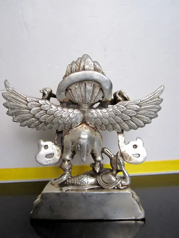 Тибетская непальская буддийская из бронзы статуя гаруды Будды|statue|statue bouddhastatue