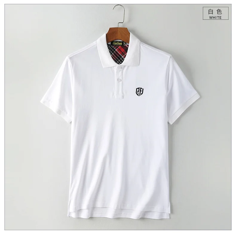 Brand clothing New Men Polo Shirt Men Business & Casual solid male polo shirt Short Sleeve breathable polo shirt (13)