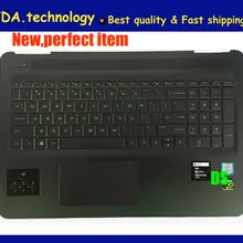 Wellendorff Geniuse Упор для рук topcase Для hp Pavilion 15-Ak 15-ak002TX США клавиатура Упор для рук верхняя крышка Touc hp ad