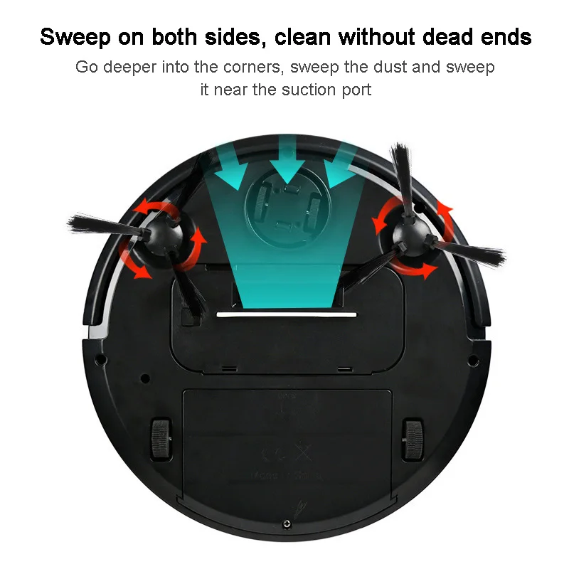 

New Automatic Rechargeable Intelligent Sweeping Robot Powerful Vacuum Robot Cleaner for Home Office for Hard Floors&Carpet
