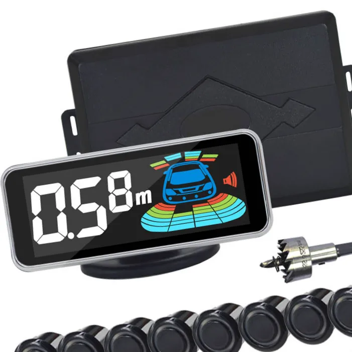 Sensor de aparcamiento 2018 8 sensores coche de marcha atr谩s Radar aparcamiento coche Detector asistencia aparcamiento Radar reverso Sensor de aparcamiento 2018 8 sensores coche de marcha atr谩s Radar aparcamiento coche Detector asistencia aparcamiento Radar reverso