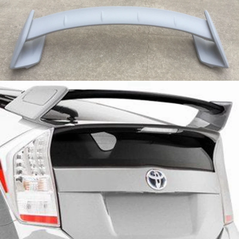 Задний спойлер из АБС пластика для Toyota Prius 2009 2014ROWEN style основные помехи|Спойлеры и