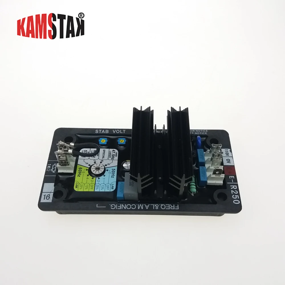 

R250 генератор AVR Автоматический регулятор напряжения универсальный дизельный генератор часть стабилизатор