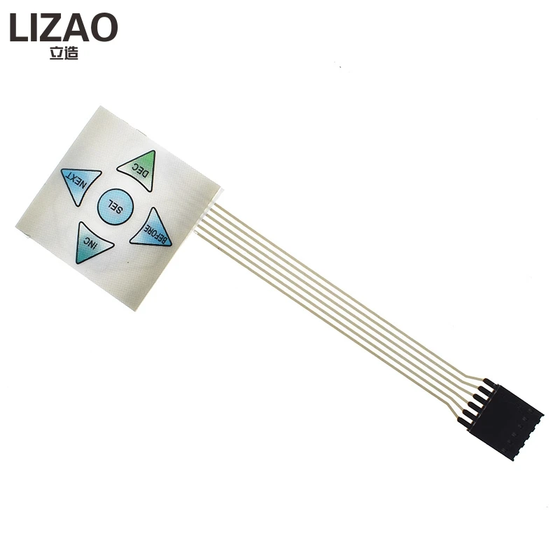 Мембранный переключатель клавиатуры 1 3 4 5 12 16 20 клавиш 4x4 3x4 4x5 матричный Матрица