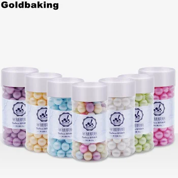 

10mm Sprinkles Nonpareils Shimmer Cake Decorating Pearls Edible Candy Ball 80g