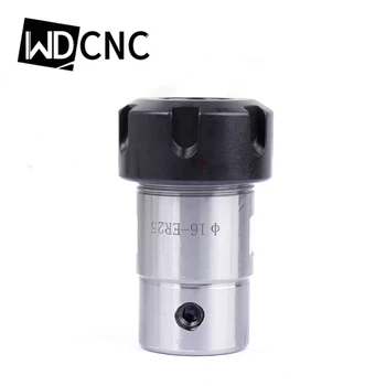

ER20 collet Motor shaft Chuck ER ER11 ER16 ER25 ER32 spindle Extension Rod tool holder CNC Milling drill chuck B10 12 18 JT2 6
