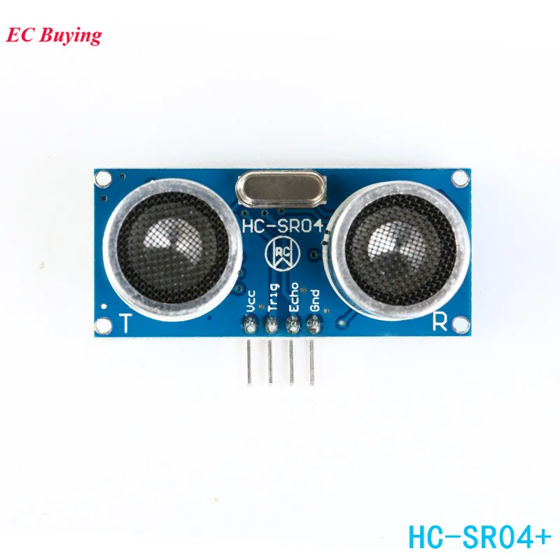 HC-SR04 плюс модуль ультразвукового датчика HC-SR04+ для Arduino ультразвуковая измерительная плата расстояния 3,3 V 3,5 V электронная печатная плата DIY