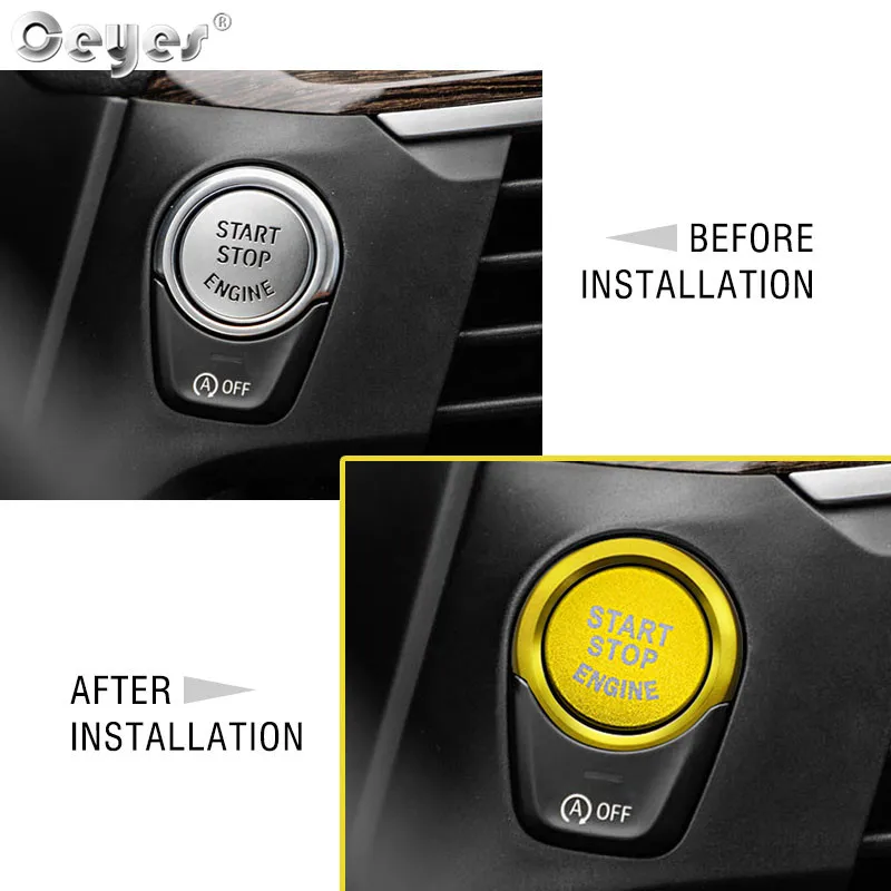 Start Engine Button Ring for BMW (6)