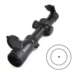 1-6X24 полный размер Riflescope красный Mil Dot оптические прицелы стекло травленая сетка стрельба винтовка Сфера