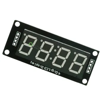 

0.56 "0.56 inch 4-digit Red LED Display tube decimal 7 segments TM1637 watch with double dots module for arduino DIY board