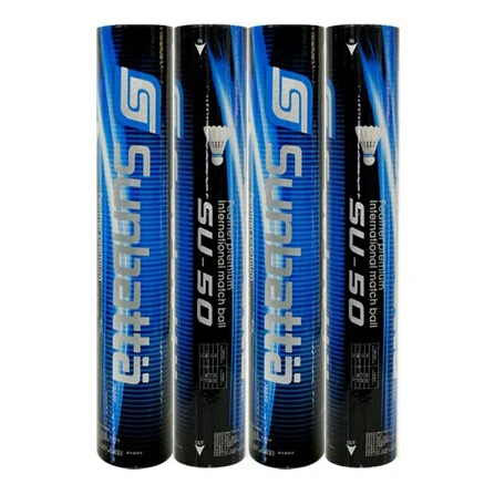 

Tournament Grade Top Quality Sunbatta shuttlecock Su-50 Badminton Shuttlecock