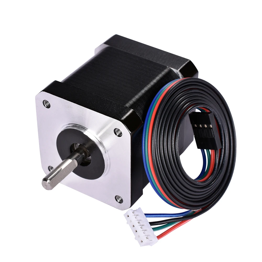 Peças de Impressora Motor e Cnc Pces Motor Deslizante 48mm Nema 17 42 1.7a 17hd48002 3d Xyz 4 - 5 Nema17 11 Peças e acessórios em 3D