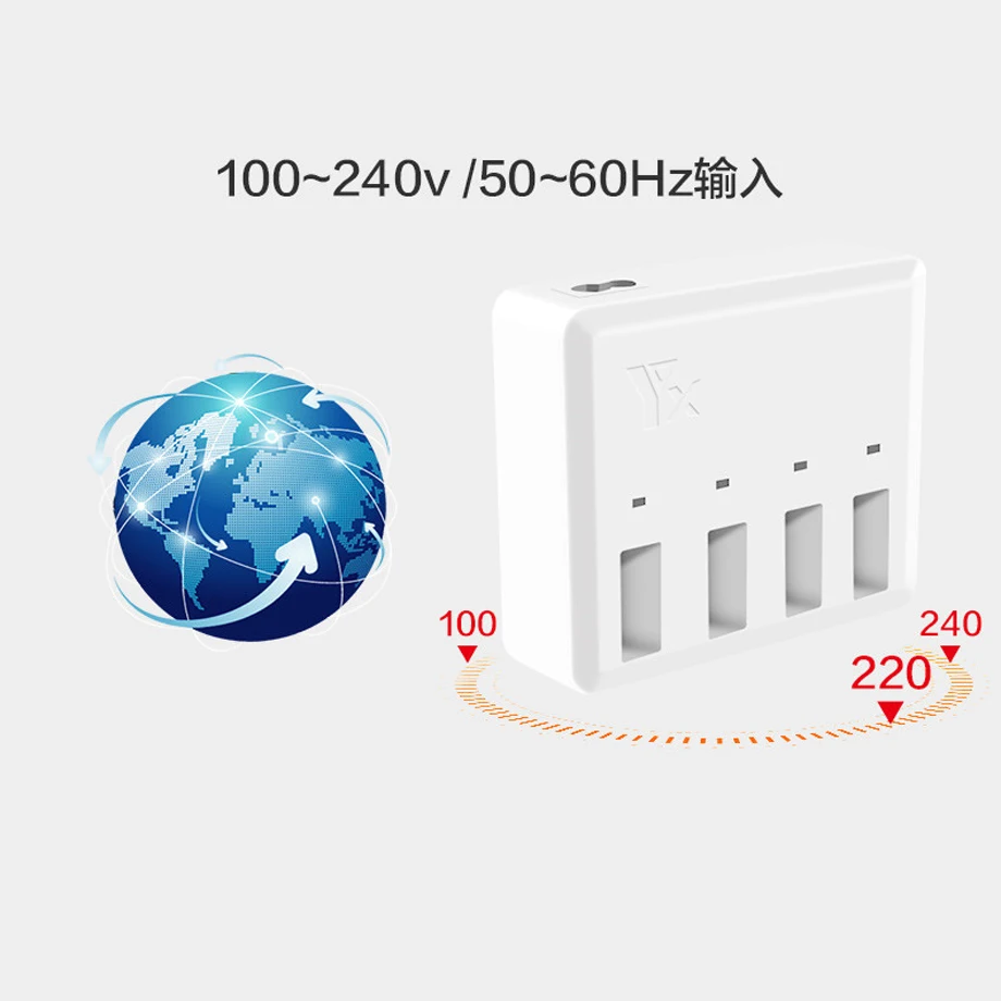 2A Tello Charger 4in1 Multi Battery Charging Hub for Tello Intelligent Flight Battery Quick Charging 35 Mins to Fill 4 Batteries-5