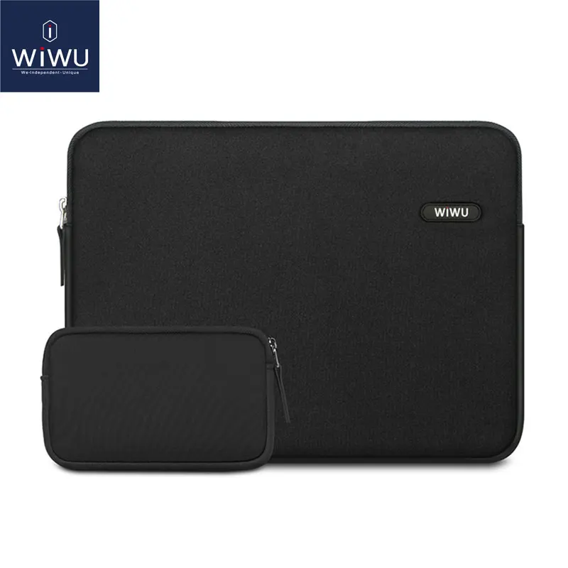 WIWU 13.3 Inch Laptop Sleeve for MacBook Pro 13 Waterproof Laptop Bag Case for MacBook Pro 15 Inch Fashion Notebook Bag 14 inch