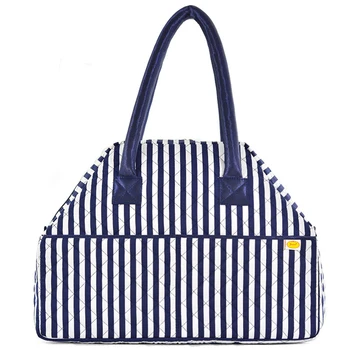 

New Fashion Portable Handbag Lady Simple High Quality Large Capacity Light Cotton Pillow Travel Handbag Shoulder Bags Mother Bag