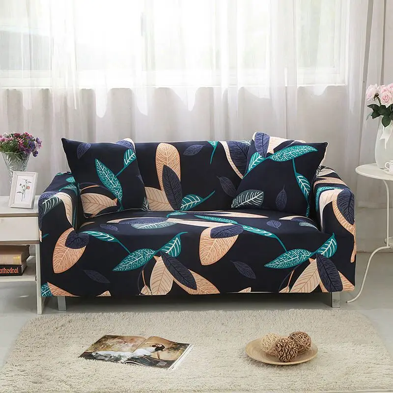 1 шт. диван крышку стрейч в европейском стиле с принтом Диван Крышка для объективов L форма секционный диван 1/2/3/4 местный housse количество, диванное покрывало - Цвет: Color 17