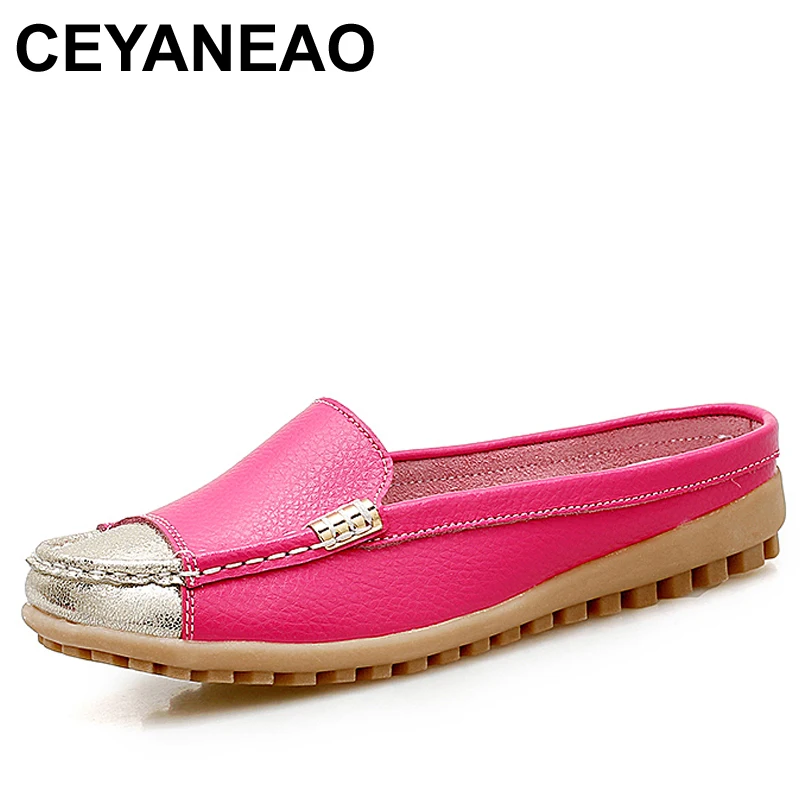 

CEYANEAO Flip Flops Slippers Women Sandals Shoes Leisure Slippers Slip-On Comfortable Sandals Flip Flops Cut-Outs Shoes E1813