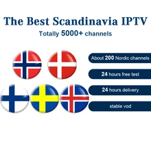 Sweden IPTV Scandinavian IPTV Norway IPTV Nordic IPTV Subscription for Android PC IOS MAGBOX Smart TV