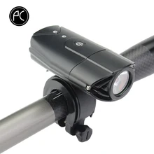 PCycling велосипедный фонарь USB Перезаряжаемый алюминиевый сплав Передний фонарь для велосипеда светодиодный головной свет водонепроницаемый велосипедный фонарь фонарик