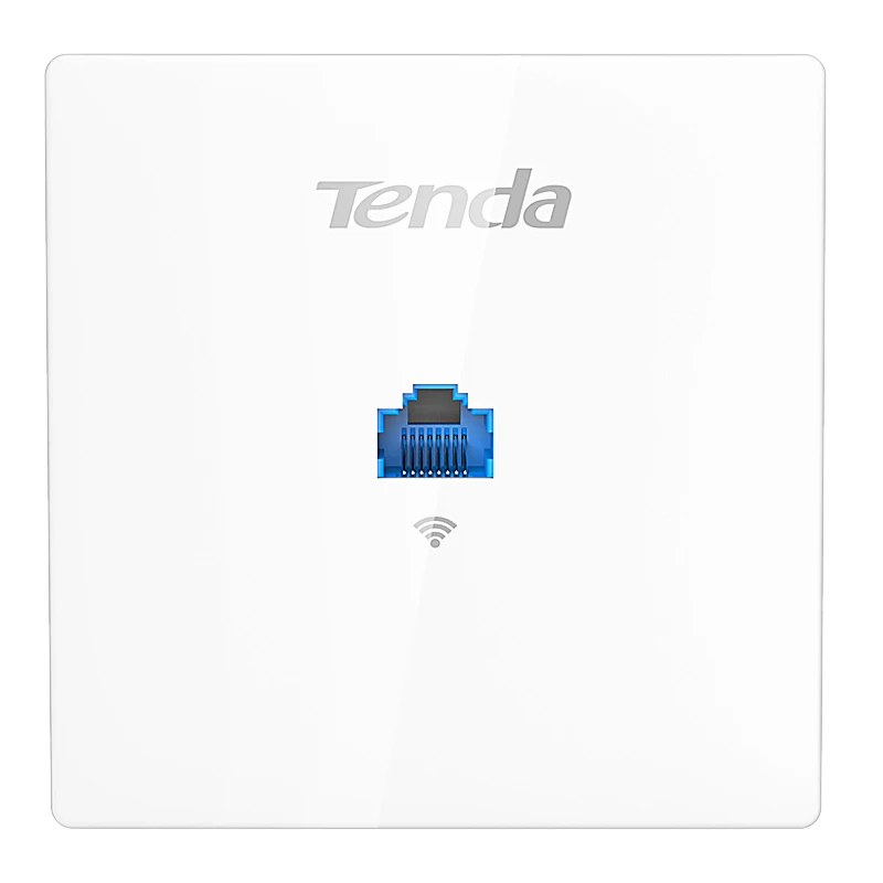 TENDA W9 1200 Мбит/с Беспроводная точка доступа 11AC Беспроводная In-Wall 86 Тип AP, Крытый Настенный клиент+ AP, для отеля/виллы/больницы палаты