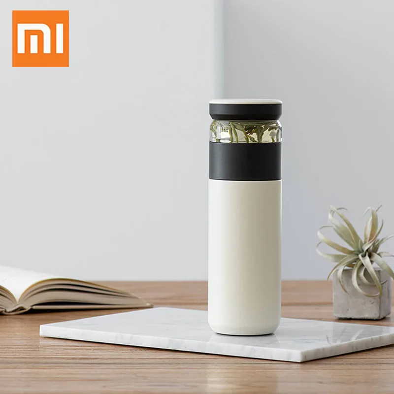 2019 Xiaomi Fun Home 520 мл чай заварочный термос бутылка для воды с двойными стенками из