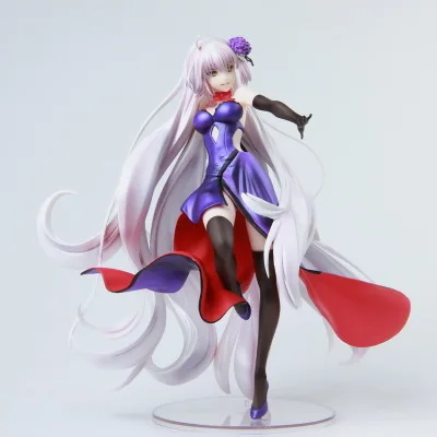 

Anime Fate Grand Order Dress Avenger Joan of Arc Jeanne d'Arc Action Figure PVC Collection Collection Toy Gift With Box 26cm