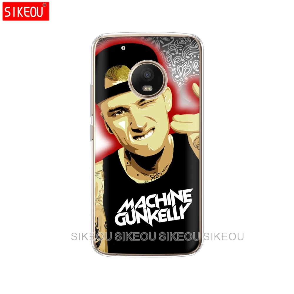 Силиконовый чехол для телефона Motorola Moto G6 G5 G5S Z2 Z3 PLAY PLUS X4 E4 E5 C Mgk Machine Gun Kelly на