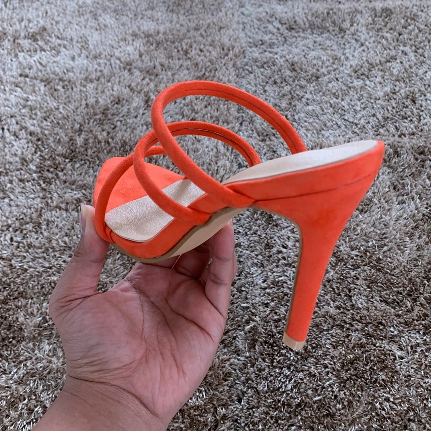 2019 Summer High Heel Pumps For Woman Spring Open Toe High Heels Women Pump Shoes Wedding Party Sandal Shoe 11CM Heels Sandals