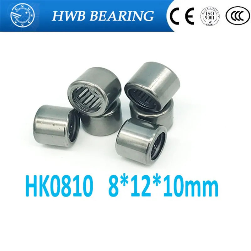 Игольчатый роликовый подшипник HK0810 HK081210 57941/8 10 шт. 8X12X10mm + оптовая продажа и