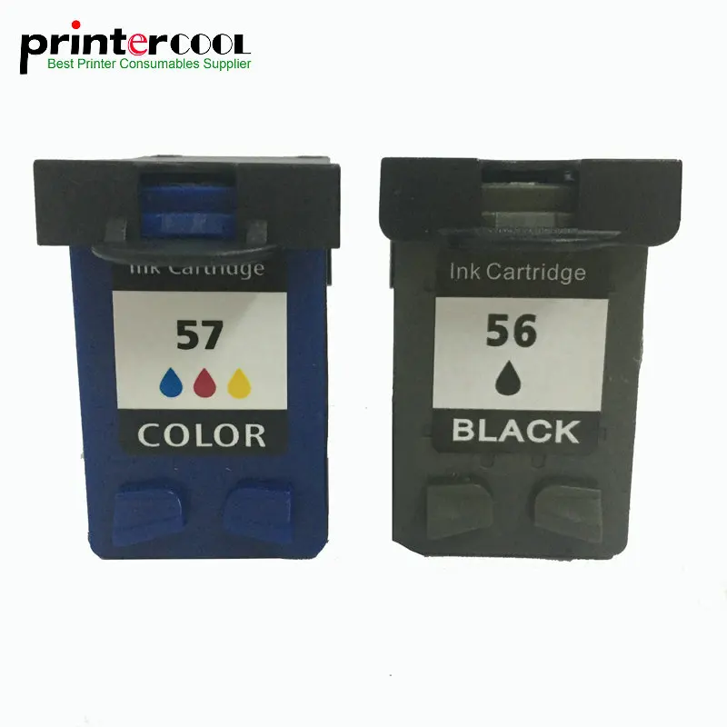 Сменный картридж для принтера HP 56 57 Deskjet 5150 450CI 450 5550 5650 PSC 2110 1315 1350|Чернильные