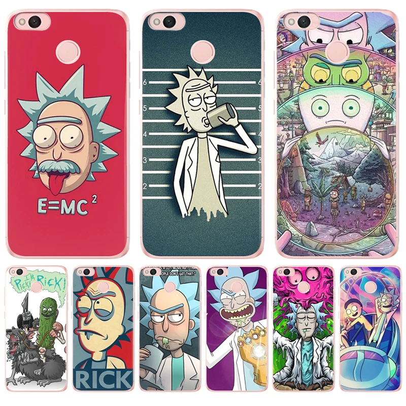 

Rick And Morty Phone Case Cover For Xiaomi Redmi 3S Pro 4X 4A 5A 5 Plus Note 3 4 4X 6 6A Mi A1 5X Soft TPU Silicone funda Luxury