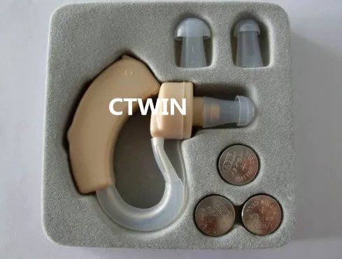 

Personal Mini Hearing Care Aids Behind The Ear Sound Amplifier Adjustable Volume Kit Assistance Device Good Gift For The Deaf