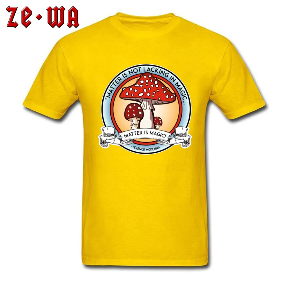 Casual Terence Mckenna Wisdom 7420 Student Top T-shirts Hip Hop Lovers Day Short Sleeve O Neck 100% Cotton Tops & Tees Tee-Shirt Terence Mckenna Wisdom 7420 yellow