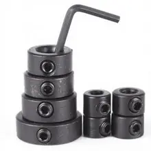 8pcs Countersink Drill Bit Set Adjustable Depth Stop Collar Woodworking Drilling