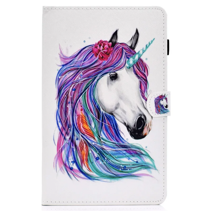 Kawaii Кот Бабочка шаблон для samsung Tab A 10,1 чехол для планшета Funda для Galaxy Tab A 10,1 SM-T510 SM-T515+ ручка