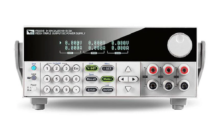 #Special Offers ITECH IT6333B TRIPLE OUTPUT DC POWER SUPPLY 60V/3A/180W*2CH; 5V/3A/15W*1CH (BUILT-IN RS232/USB/GPIB INTERFACES)