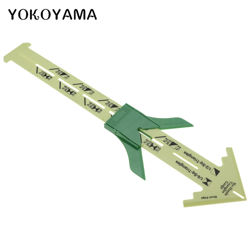 Линейка для лоскутного шитья YOKOYAMA, запчасти для машин, аксессуары, оригинальная линейка для вязания швов, линейка для лоскутного шитья, домашняя DIY поставка с инструкцией