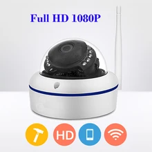 Full HD 1080P IP Camera Wireless Home Video Surveillance Smart Dome IR CCTV P2P Android IOS Network Security Dome IP Camera Wifi