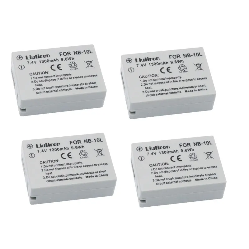 Bonacell 7 2 V 1400 мА/ч NB 10L NB10L батареи для Canon G1X G15 G16 SX40HS SX50HS SX60HS SX40 SX50 SX60 HS Bateria L10|Цифровые