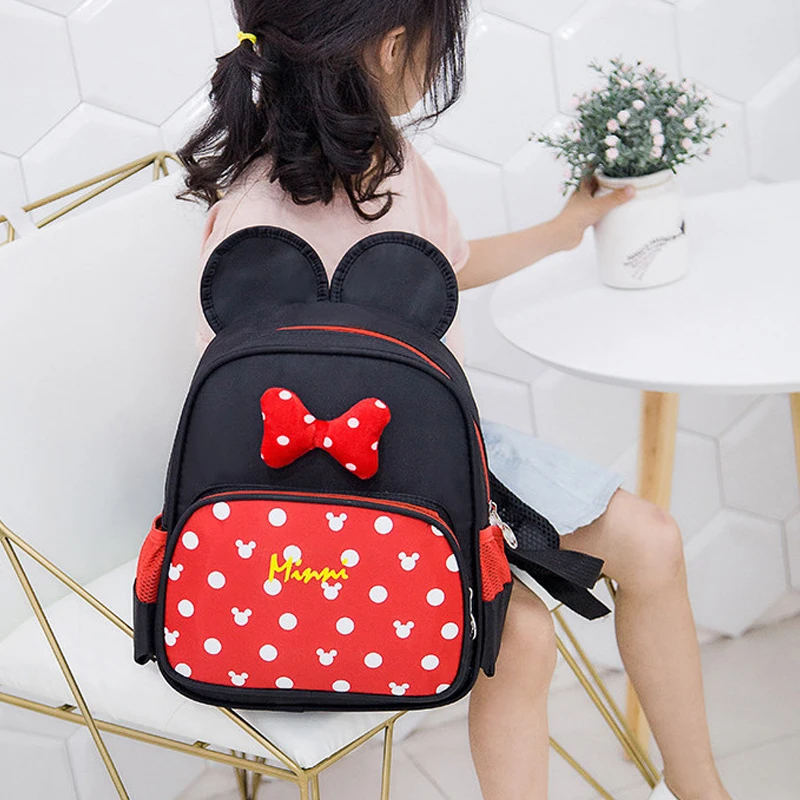 Новинка 2018 детский школьный рюкзак Disney для девочек Детские парусиновые рюкзаки с