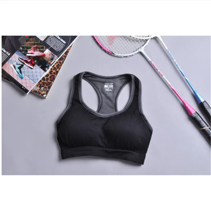 Cute sports bras Full Cup Yoga Sports bra running female wearing bras