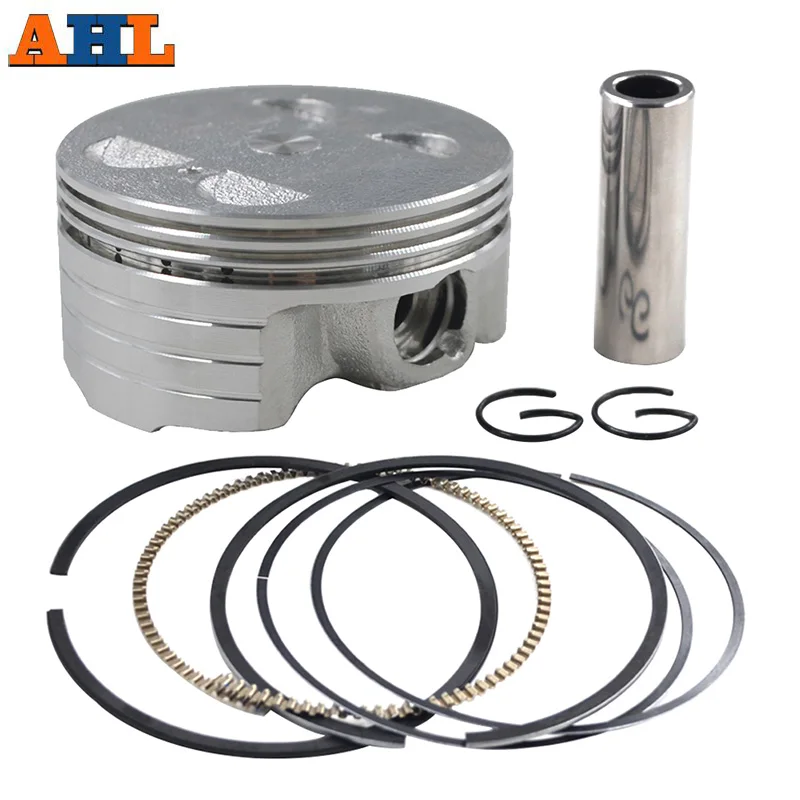 AHL Bore Size 62 mm Motorcycle Standard Piston Kit Pin Rings Clips Set For YAMAHA LC135 LC 135