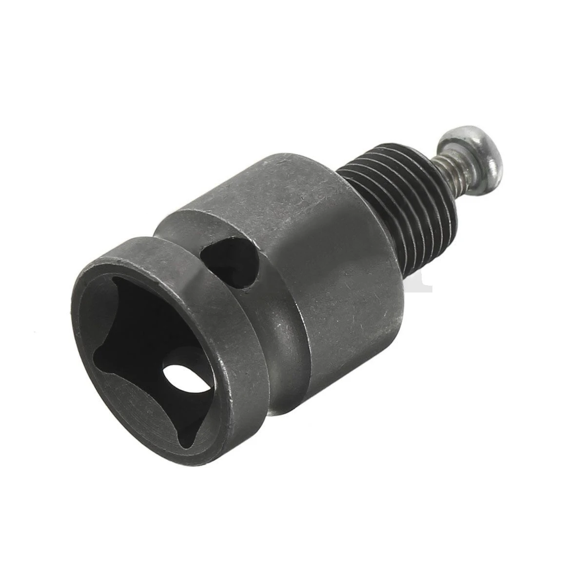 1pc New Grey 1/2'' Drill Chuck Adaptor For Impact Wrench Conversion 1/2-20UNF